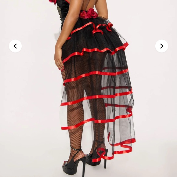 Accessories - Victorian Steampunk Bustle Skirt‎ 6 Layered Tie-on Belt Tulle Tutu Overskirt